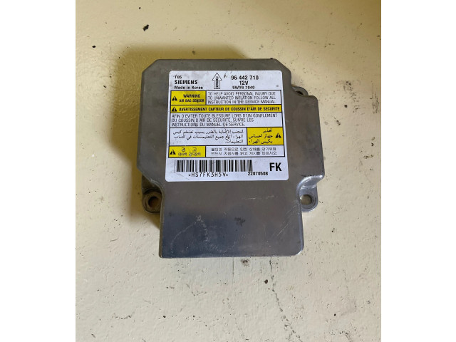 Блок подушек безопасности 96442710   Chevrolet Aveo