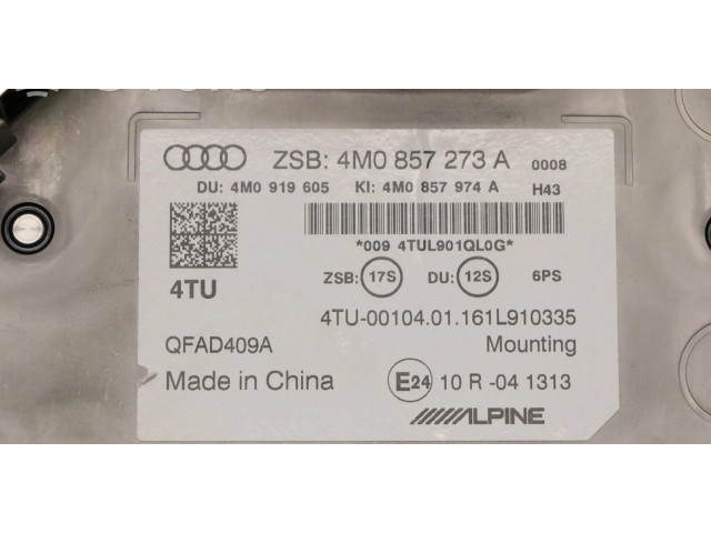 Дисплей    4M0857273A, 4M0857974A   Audi Q7 4M