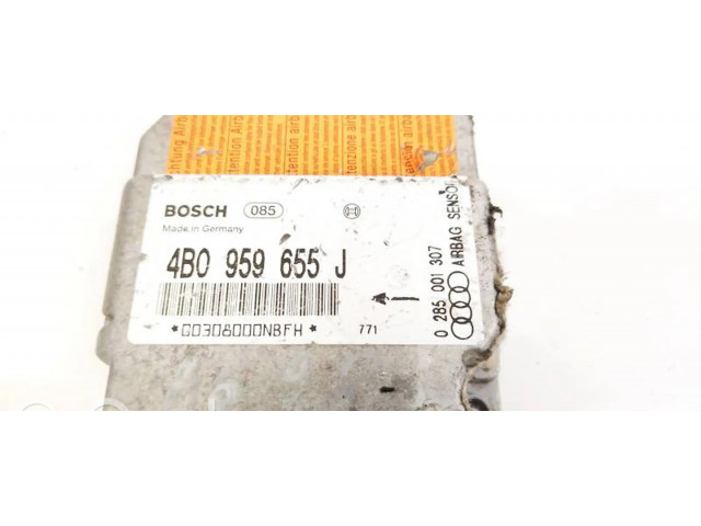 Блок подушек безопасности 4B0959655J, 0285001307   Audi A6 S6 C5 4B