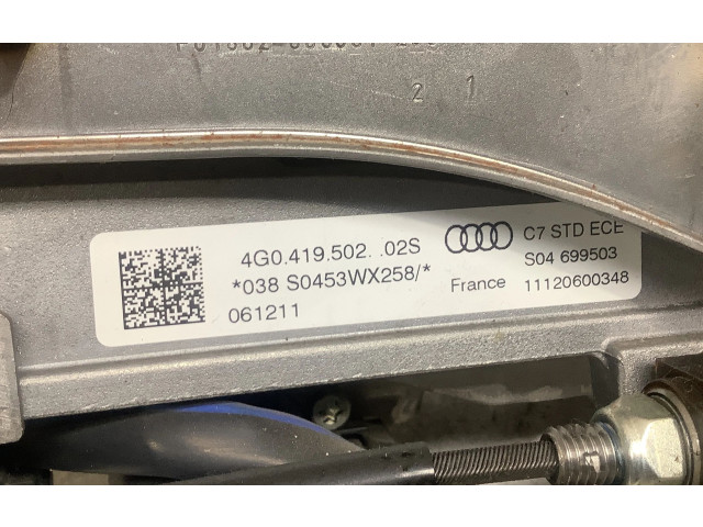    Рулевая рейка 4G0419502, 4H0907705K   Audi A6 S6 C7 4G 2011 - 2018 года