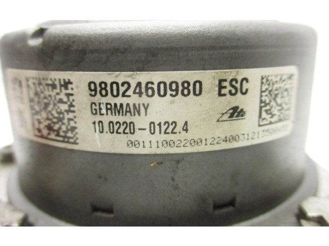 Jednotka ABS 9802460980   Peugeot 2008 I 