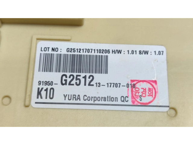   Pojistková skříňka 91950G2512   Hyundai Ioniq 2017