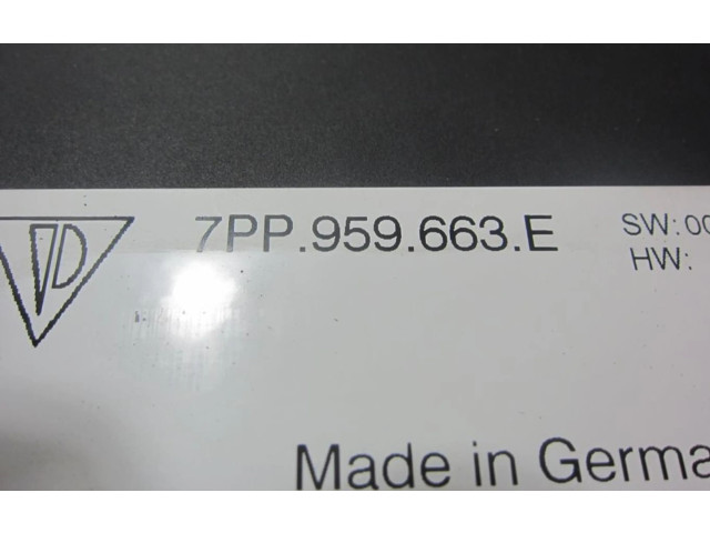 Řídící jednotka 7PP959663E   Porsche Cayenne (92A) 