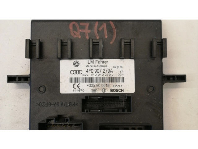 Блок комфорта 4F0907279A, 4F0910279J   Audi Q7 4L   