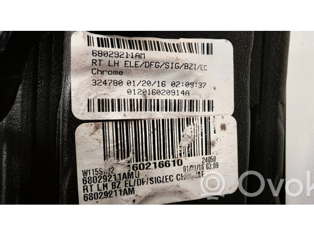Zpětné zrcátko  levé Chrysler Voyager 2016  68029211AM  