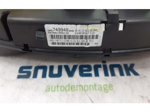 Přístrojová deska  Peugeot 308 2012 9806132380, 9674994880  