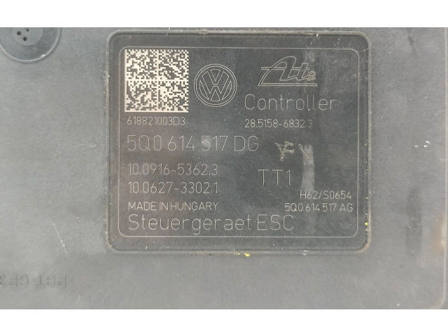 Блок АБС 5Q0614517DG, 10022014154   Volkswagen  Touran III  2016 - - года
