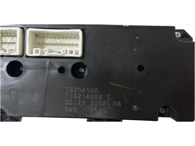 Блок управления климат-контролем 7820A506, 31025BA   Mitsubishi ASX