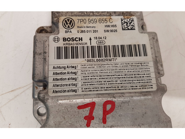 Блок подушек безопасности    Volkswagen Touareg II