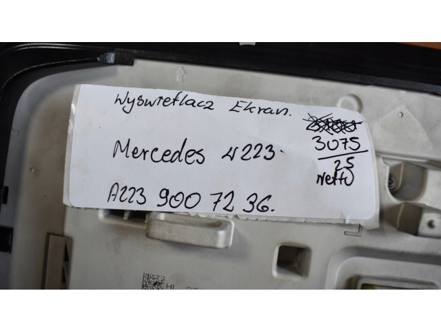 Přístrojová deska  Mercedes-Benz S W223 2024 A2239007236  