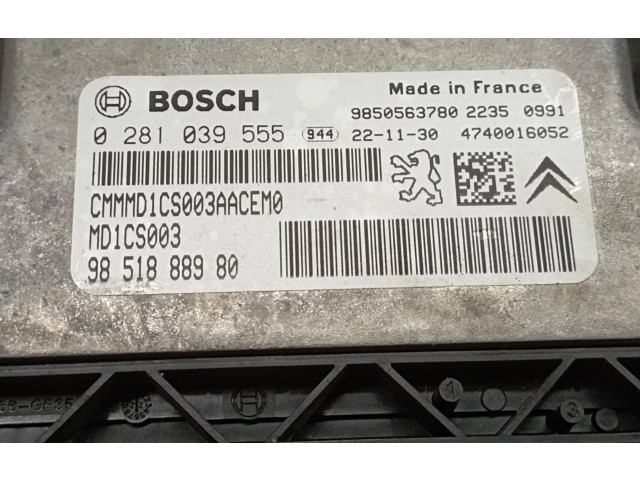 Řídící jednotka 9851888980, 9850563780   Peugeot 2008 II 2023
