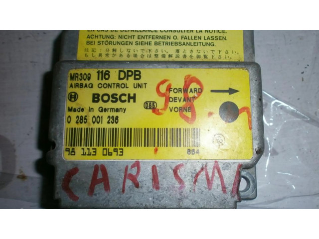 Блок подушек безопасности MR309116DPB, 0285001236   Mitsubishi Carisma