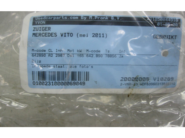  Поршень с шатуном  642890  Mercedes-Benz Vito Viano W639  