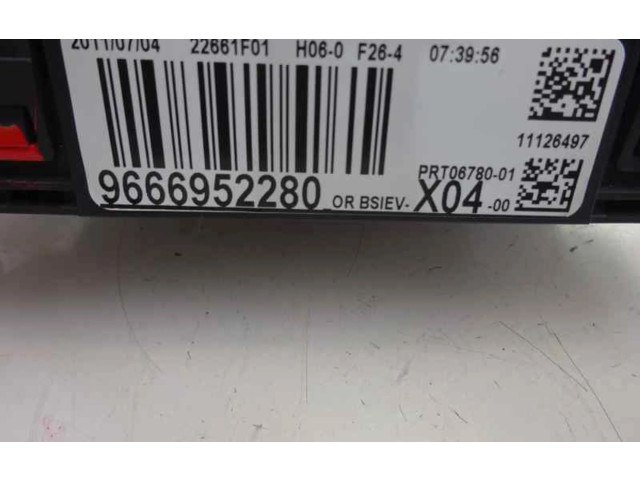 Pojistková skříňka Řídící jednotka BSM 9666952280   Citroen C3 Pluriel 2011