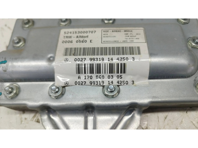 Подушка безопасности двери A1708600305, 524153000707   Mercedes-Benz CLK A208 C208