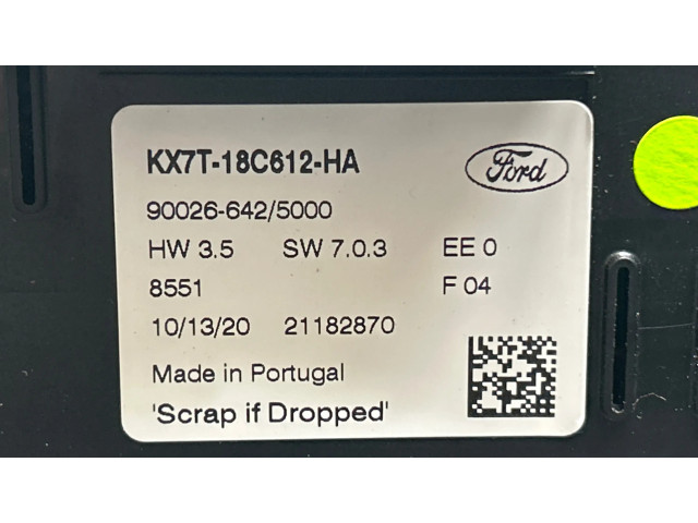 Блок управления климат-контролем KX7T18C612HA   Ford Focus