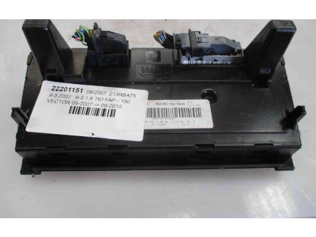 Блок управления климат-контролем 12772892, 12772892   Saab 9-3 Ver2