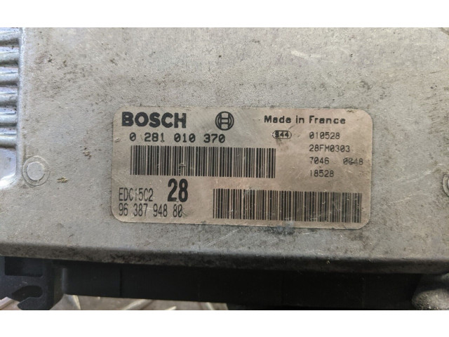 Řídící jednotka 9638794880   Peugeot 406 1996