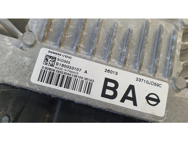 Řídící jednotka S180033107, 23710JD59C   Nissan Qashqai 2008