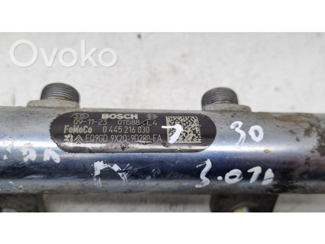 Vstřikovací lišta 0445216030, EQ9GD9X2Q9D280FA   Land Rover Discovery 4 - LR4  pro naftový motor 3.0  