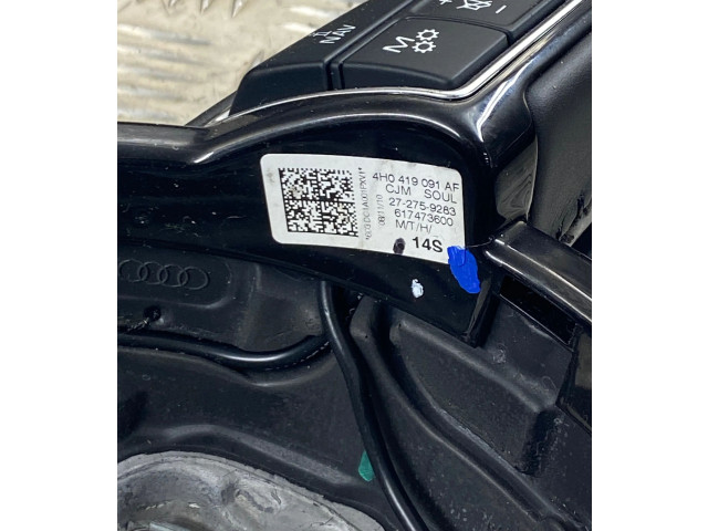 Руль Audi A8 S8 D4 4H  2010 - 2016 года 4H0419091AF, 4H0880201L      