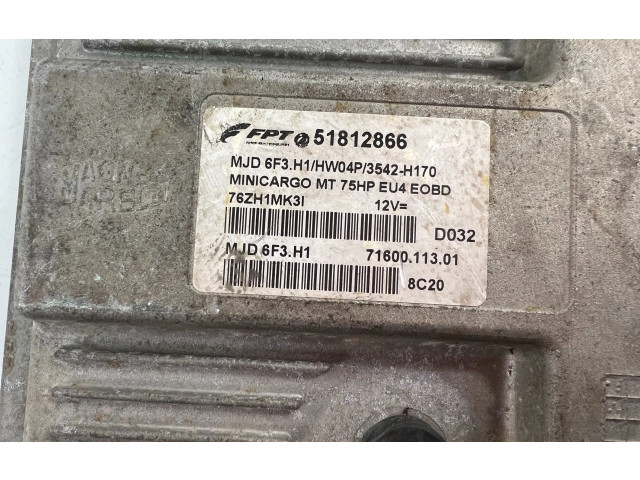 Řídící jednotka 51812866   Fiat Fiorino 2008