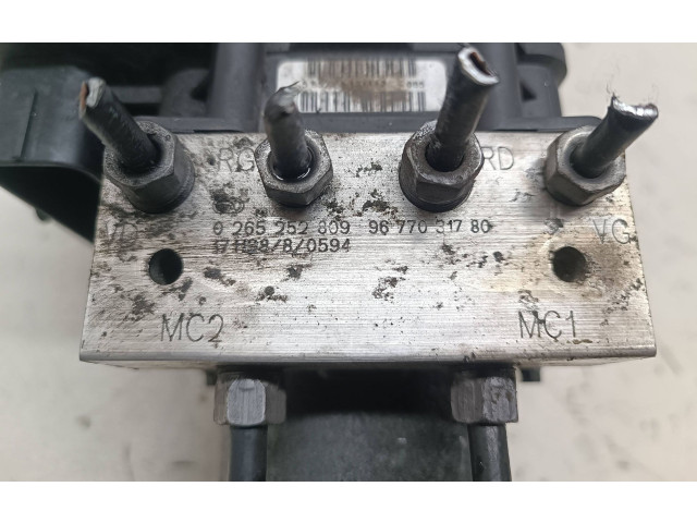 Jednotka ABS 9677031780, 0265252809   Peugeot 508 2017