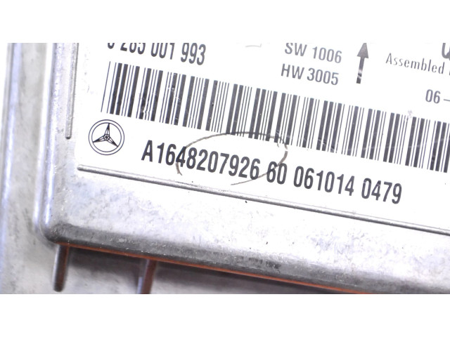Блок подушек безопасности A1648207926   Mercedes-Benz ML W164