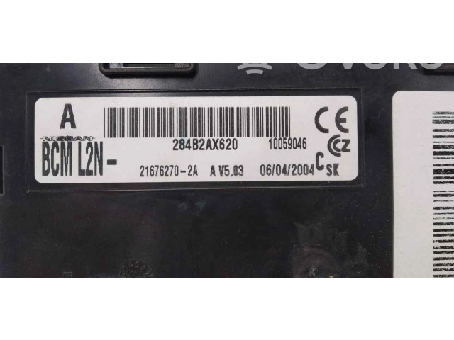 Řídící jednotka 284B2AX620   Nissan Micra 