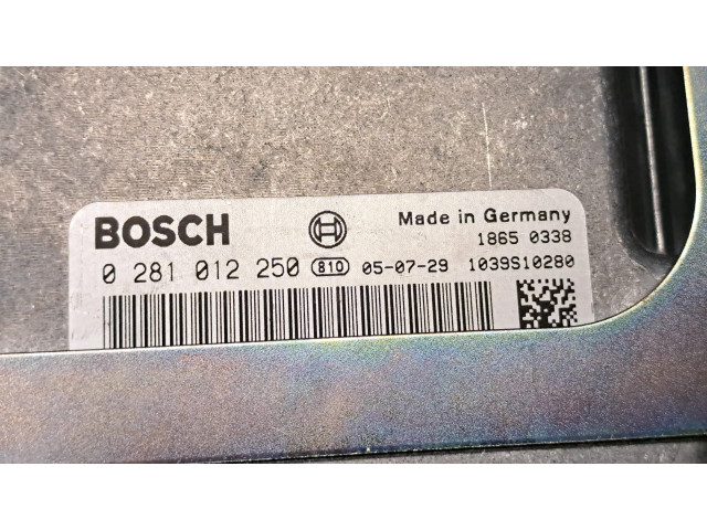 Řídící jednotka 0281012250, 4079181231   Honda FR-V 2006