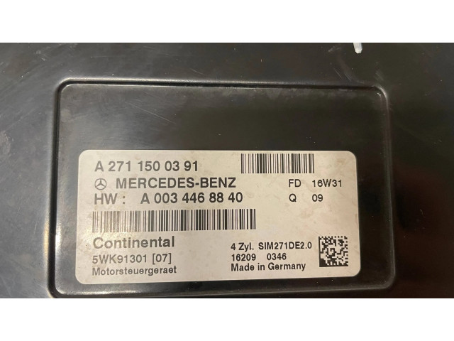 Řídící jednotka A2711500391   Mercedes-Benz C W204 2011