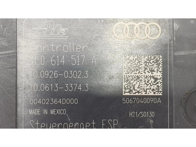 Блок АБС 4L0614517A, 4L0614517F   Audi  Q7 4L  2005-2015 года