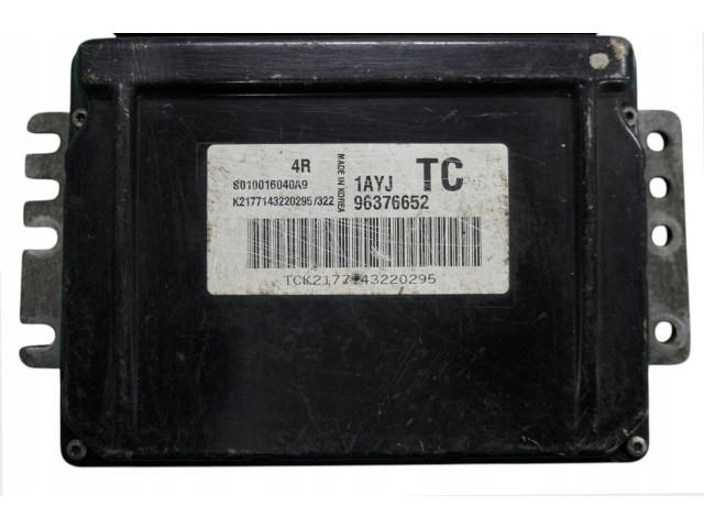 Řídící jednotka 96376652, S010016040A9   Daewoo Kalos 2003
