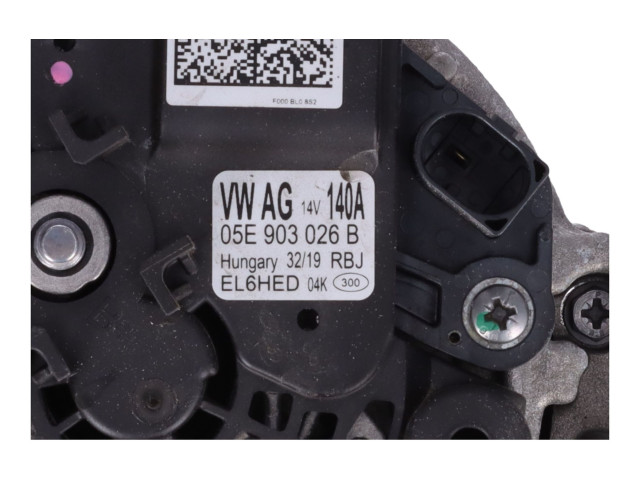 Генератор 05E903026B   Volkswagen Touran II      
