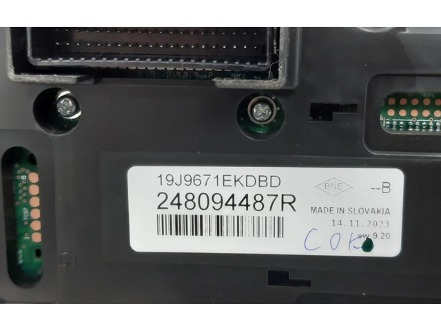 Přístrojová deska  Renault Kangoo III 2024 248094487R, 248094487R  