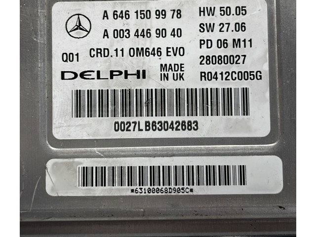 Řídící jednotka A6461509978, A6461509978   Mercedes-Benz E W211 2005