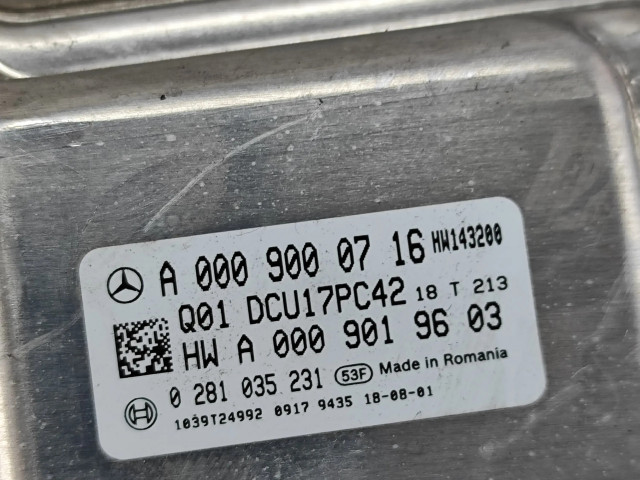 Блок управления A0009000716   Mercedes-Benz Vito Viano W447