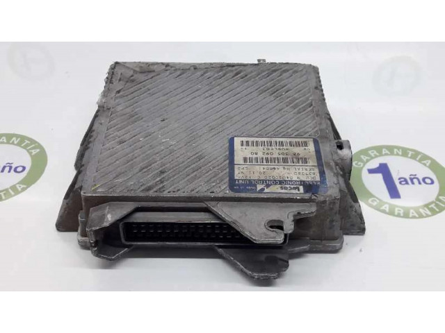 Блок управления двигателя 9630509280   Citroen Xantia