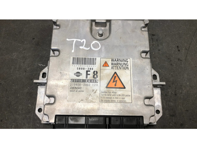 Řídící jednotka 2758003802, 23710   Suzuki Jimny 2002