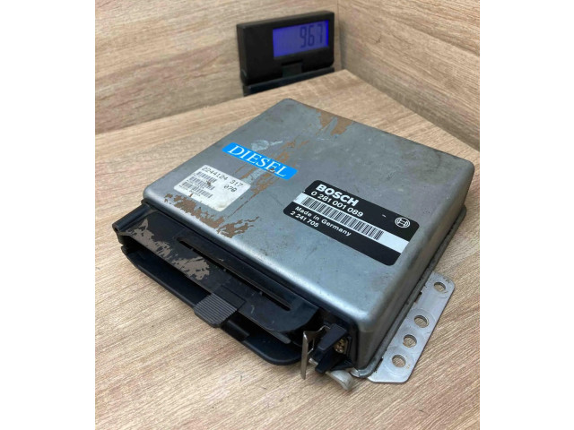 Блок управления двигателем Блок управления 2241705, 0281001089   BMW 3 E30