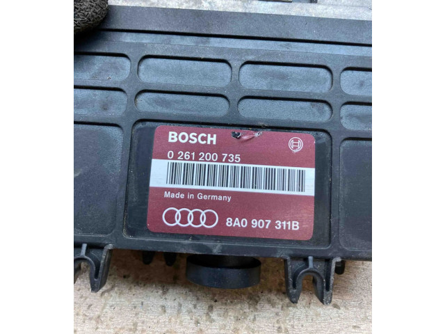 Řídící jednotka 8A0907311B, 0261200735   Audi 80 90 B3 1986