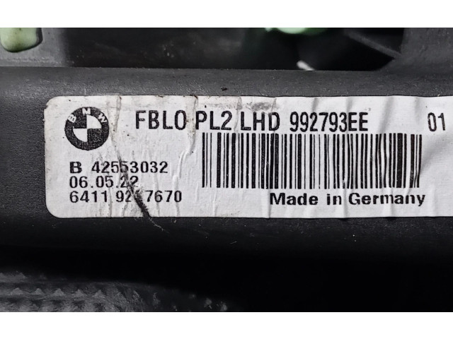 Вентилятор печки    9227670, 9227670   BMW X1 E84