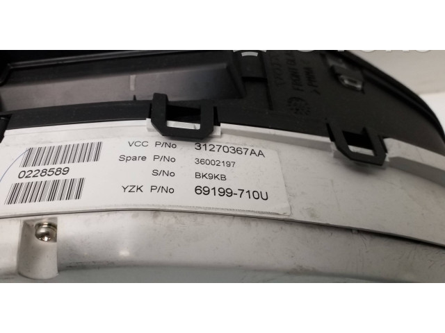 Přístrojová deska  Volvo XC60 2008 31270367AA, 69199710U  