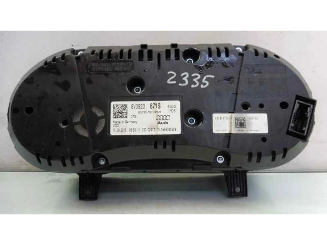 Панель приборов 8V0920871S   Audi A3 S3 8V       