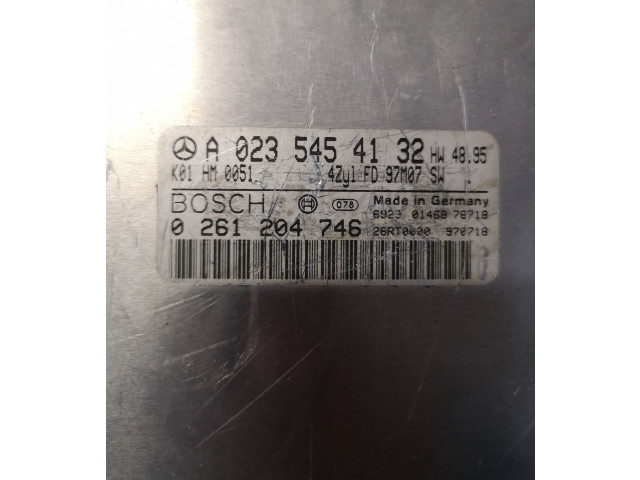 Řídící jednotka A0235454132, 26RT0000   Mercedes-Benz SLK R170 2000