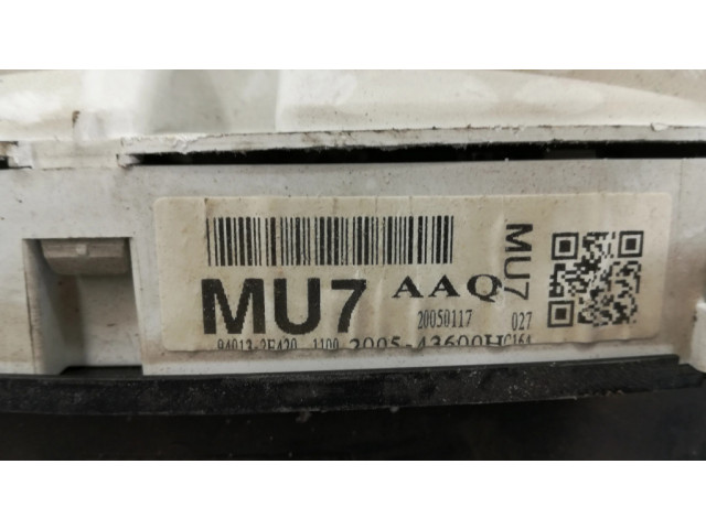 Панель приборов 940132E420, 20050117   Hyundai Tucson JM       