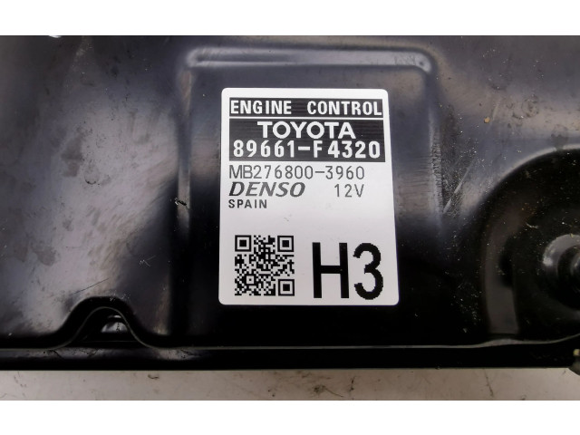Блок управления двигателя 89661F4320   Toyota C-HR I