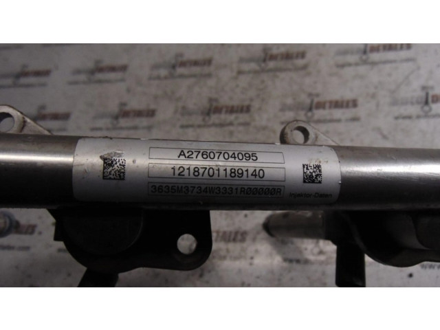 Vstřikovací lišta A2760704095   Mercedes-Benz E W212  pro benzínový motor 3.5  