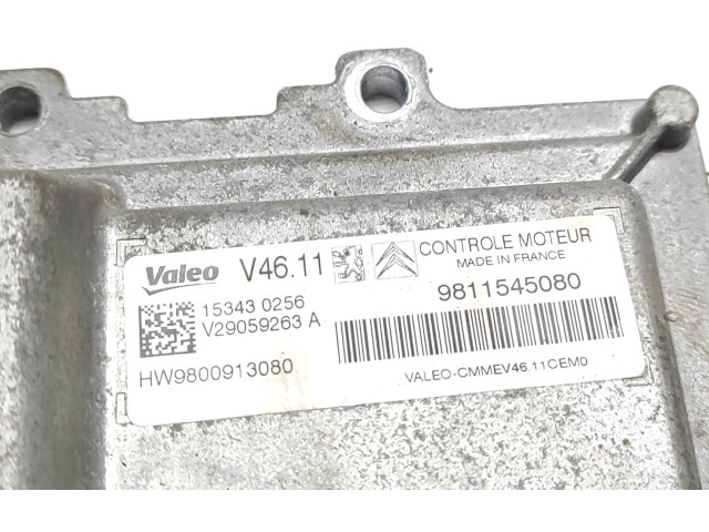 Řídící jednotka 9811545080, V29059263A   Peugeot 2008 I 2016