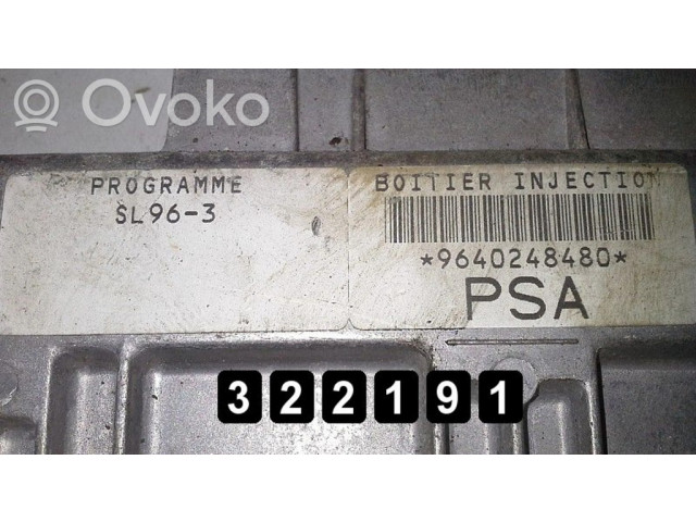 Řídící jednotka 9640248480   Peugeot 406 2000